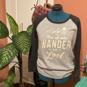 Maurices Grey Crew Neck Sweatshirt
